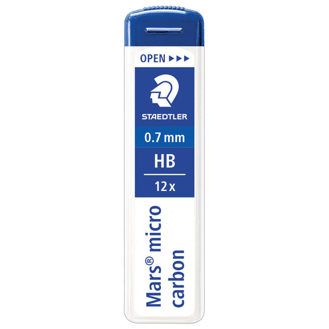 MINA 0,7MM HB 1CEV MARS MICRO CARBON STAEDTLER 250 07-HB