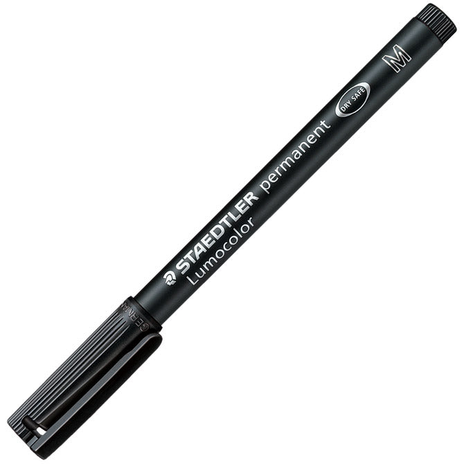 Permanentni marker 1mm recikliran Lumocolor Staedtler 317-9 črn