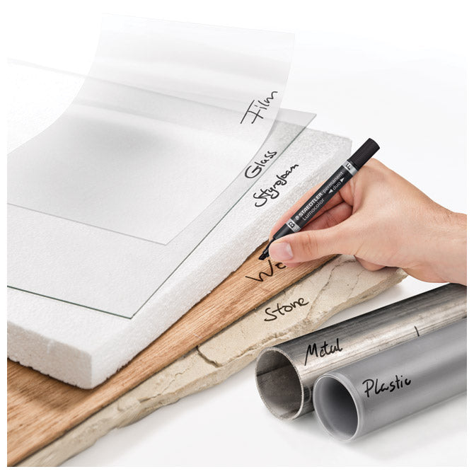 PERMANENTNI MARKER 0,6MM PK4 RECIKLIRANI LUMOCOLOR STAEDTLER 318 WP4