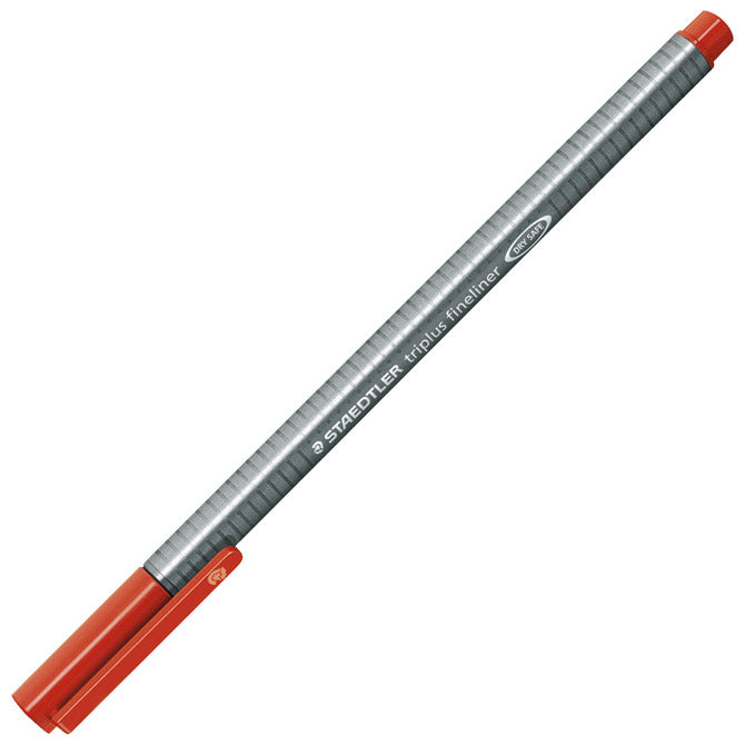 FLOMASTER FINELINER 0,3MM TRIPLUS STAEDTLER 334-2 RDEČI