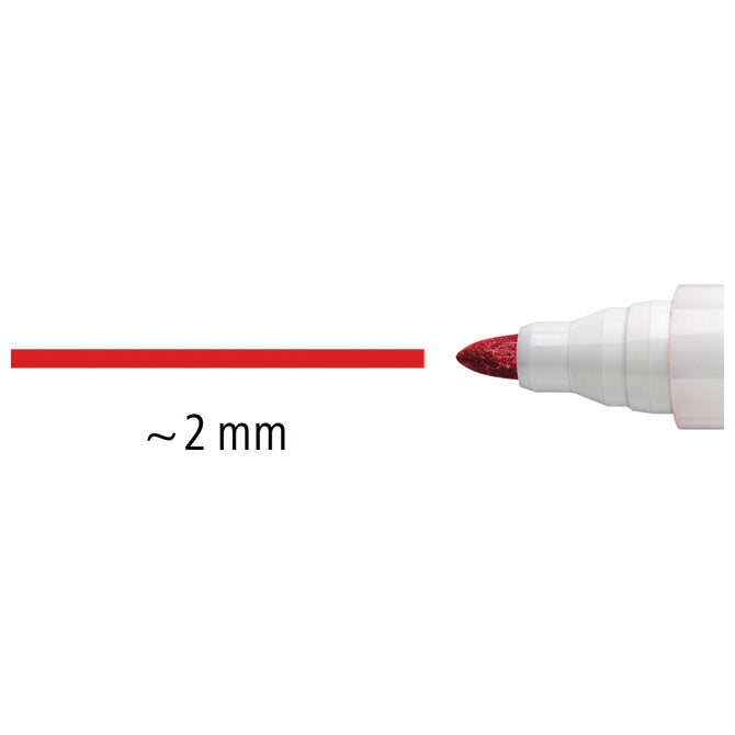 MARKER ZA BIJELU PLOČU 2MM PK4 RECIKLIRANI LUMOCOLOR STAEDTLER 351 WP4