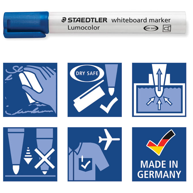 MARKER ZA BELO TABLO 2MM RECIKLIRANI LUMOCOLOR STAEDTLER 351-5 ZELENI