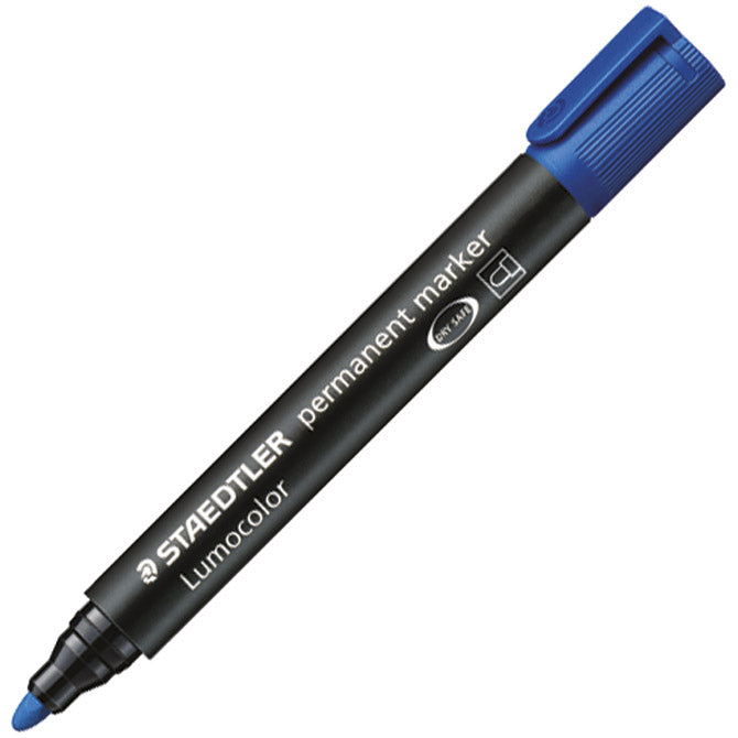 MARKER PERMANENTNI 2 MM LUMOCOLOR STAEDTLER 352-3 PLAVI