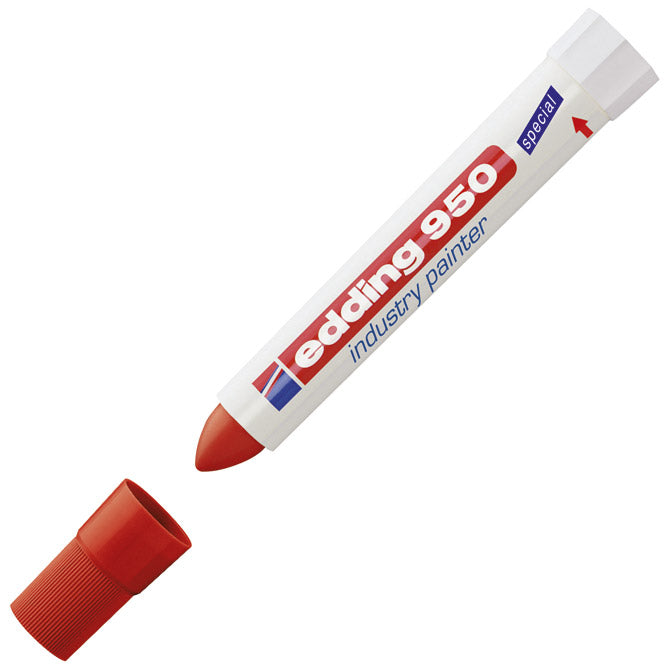 MARKER INDUSTRIJSKI PAINTER PERMANENTNI 10MM EDDING 950 CRVENI