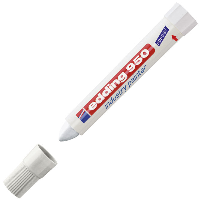 MARKER INDUSTRIJSKI PAINTER PERMANENTNI 10MM EDDING 950 BIJELI