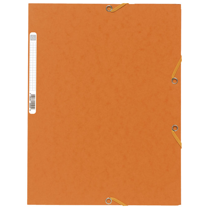 FASCIKEL MAPA Z GUMICO CHARTREUSE A4 EXACOMPTA 55504E ORANŽNI