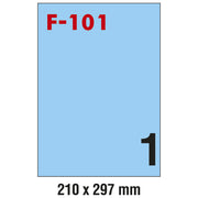 ETIKETE ILK 210X297MM PK100L FORNAX F-101 PLAVE