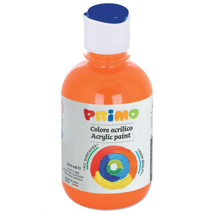 BOJA TEMPERA AKRILNA 300ML PRIMO 400TA300250 NARANČASTA