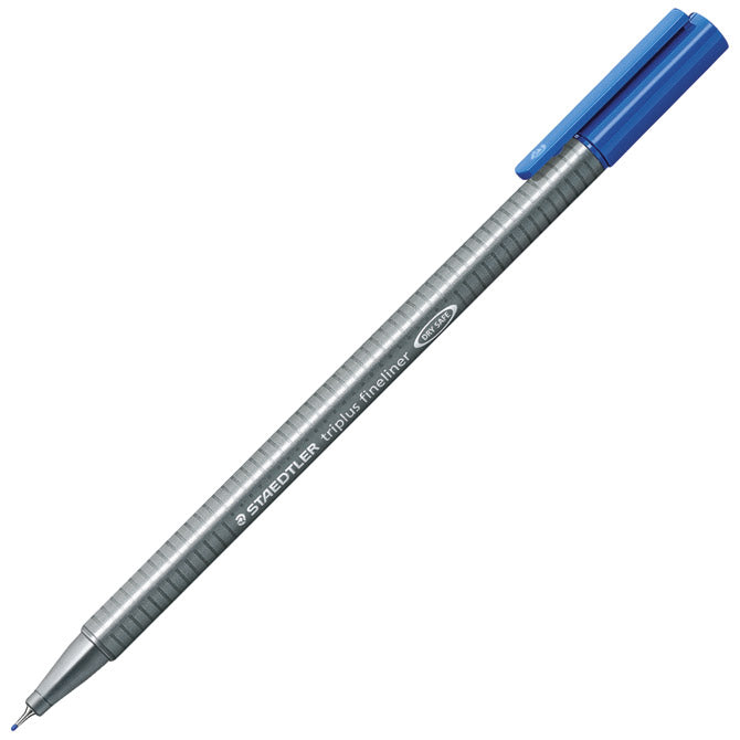 FLOMASTER FINELINER 0,3MM TRIPLUS STAEDTLER 334-37 TAMNO PLAVI