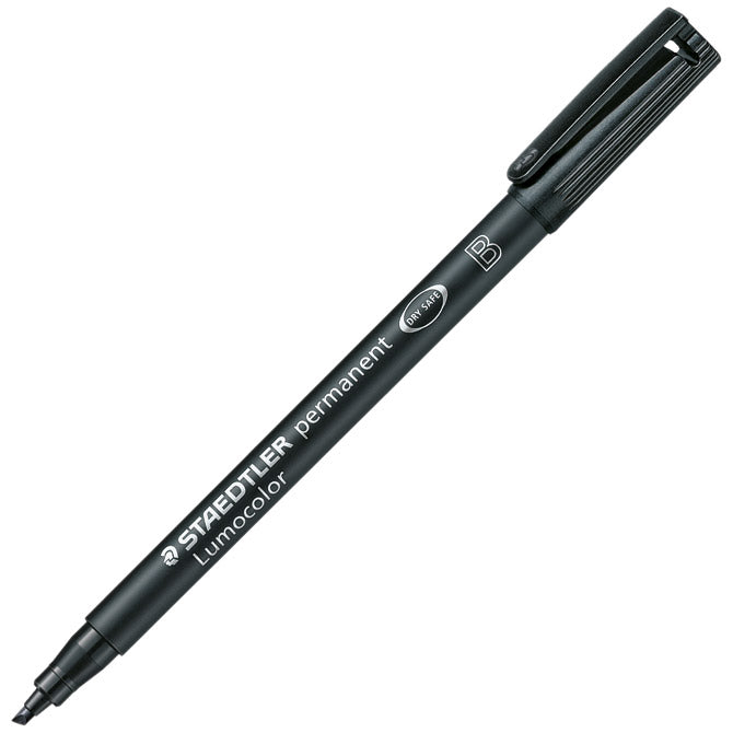 PERMANENTNI MARKER 1-2,5 MM RECIKLIRANI LUMOCOLOR STAEDTLER 314-9 ČRN