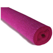 Papir krep 180g 50x250cm cartotecnica rossi 572 fuksija