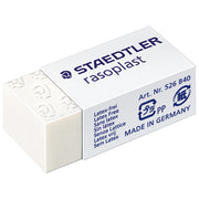 RADIRKA RASOPLAST STAEDTLER 526 B40 BELA-KOS