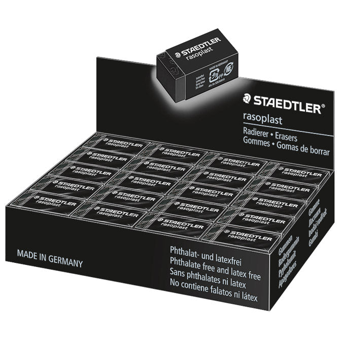 GUMICA RASOPLAST STAEDTLER 526 B40-9 CRNA-KOMAD