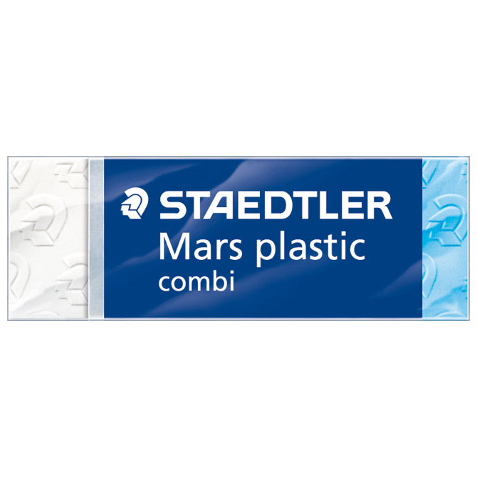 GUMICA MARS PLASTIC COMBI STAEDTLER 526 508 BIJELA/PLAVA-KOMAD