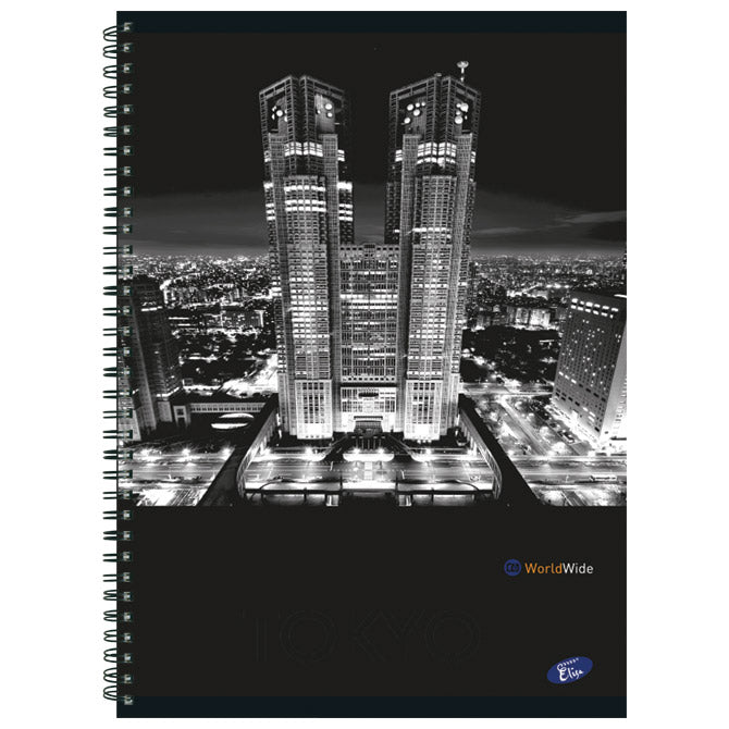 BLOK KOLEGIJ A4 CRTE  70L CITIES BY NIGHT ELISA