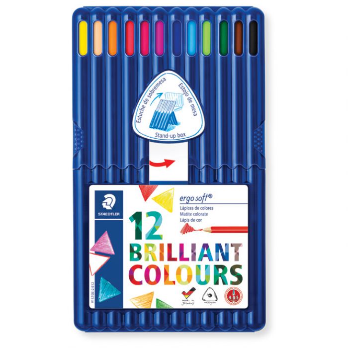 BOJE DRVENE  12BOJA ERGOSOFT STAEDTLER 157 SB12 BLISTER
