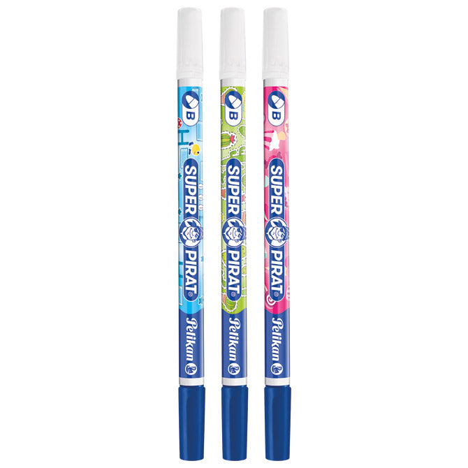 Brisač tinte super pirat 850b/50 pelikan 987024 sortirano