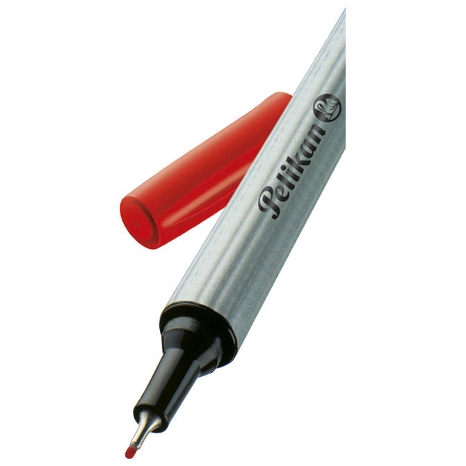 Flomaster fineliner 0,4mm 96f pelikan 943233 crveni