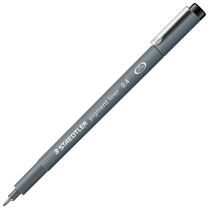 Flomaster za tehnično risanje 0,4mm pigment liner staedtler 308 04-9 črn