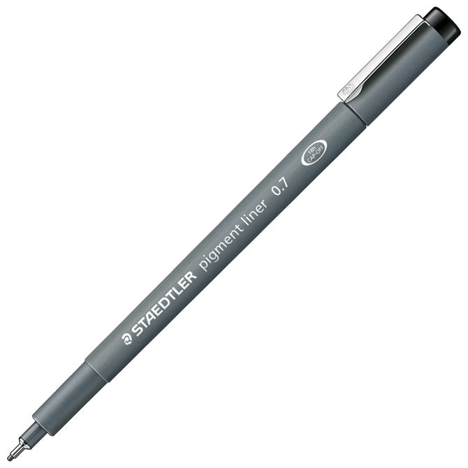 Flomaster za tehnično risanje 0,7mm pigment liner staedtler 308 07-9 črni