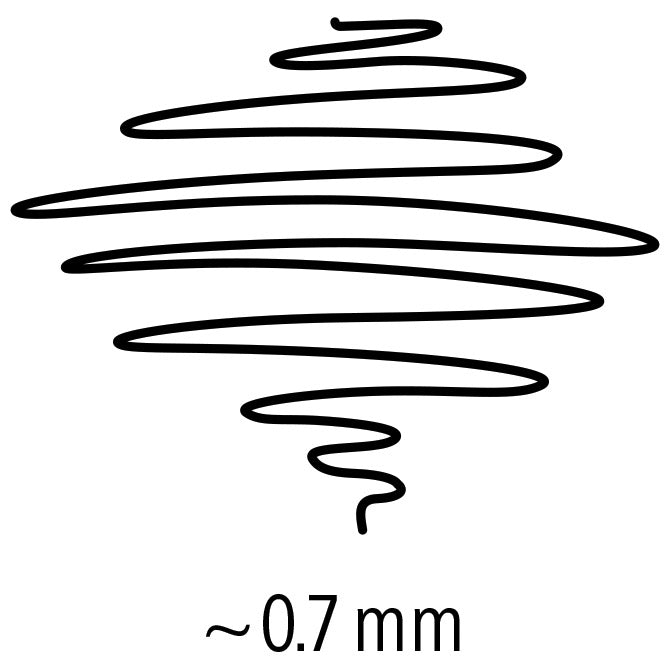 Flomaster za tehnično risanje 0,7mm pigment liner staedtler 308 07-9 črni