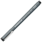 Flomaster za tehnično risanje 0,7mm pigment liner staedtler 308 07-9 črni