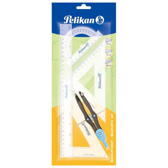 GEOMETRIJSKI SET 1/5 PELIKAN 700252 BLISTER