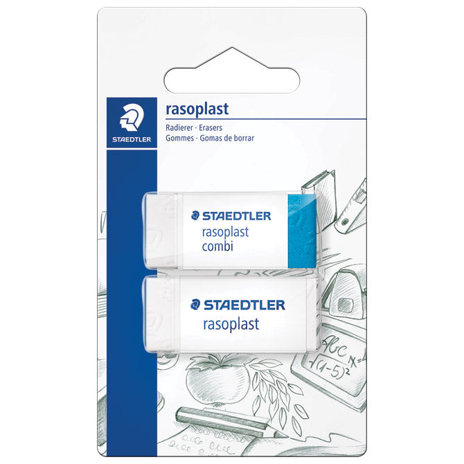 GUMICA RASOPLAST 526 PK2 STAEDTLER 526-S BK2D