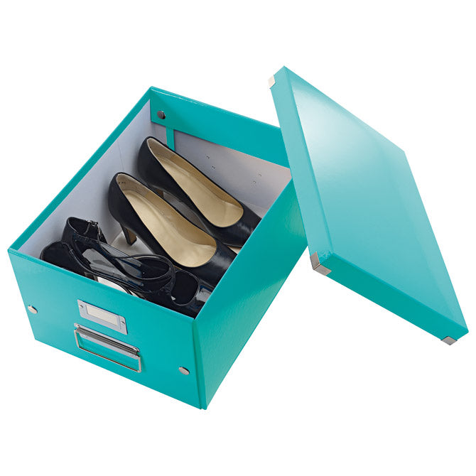 KUTIJA ARHIVSKA A4 PLUS  MEDIUM CLICK&STORE LEITZ 60440051 TIRKIZNA