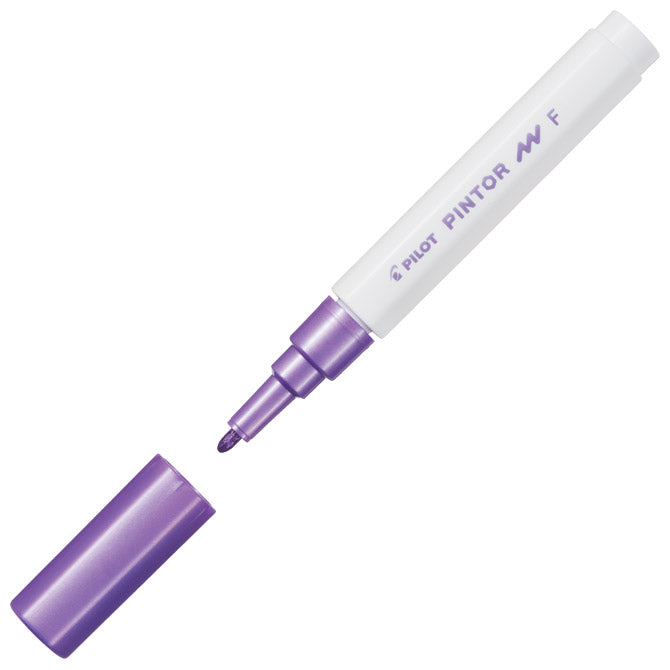 MARKER 1MM PINTOR PILOT SW-PT-F-MV METALIK VIJOLIČNI
