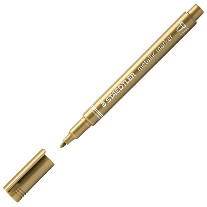 Marker nepermanentni 1-2mm metallic pen staedtler 8323-11 zlatni