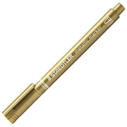 Marker nepermanentni 1-2 mm metallic pen staedtler 8323-11 zlati