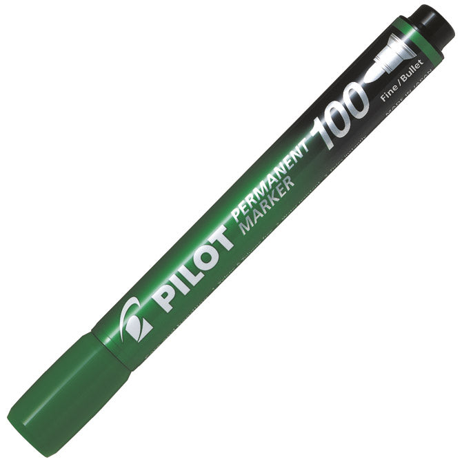 Marker permanentni 1mm okrugli vrh pilot sca-100-g zeleni
