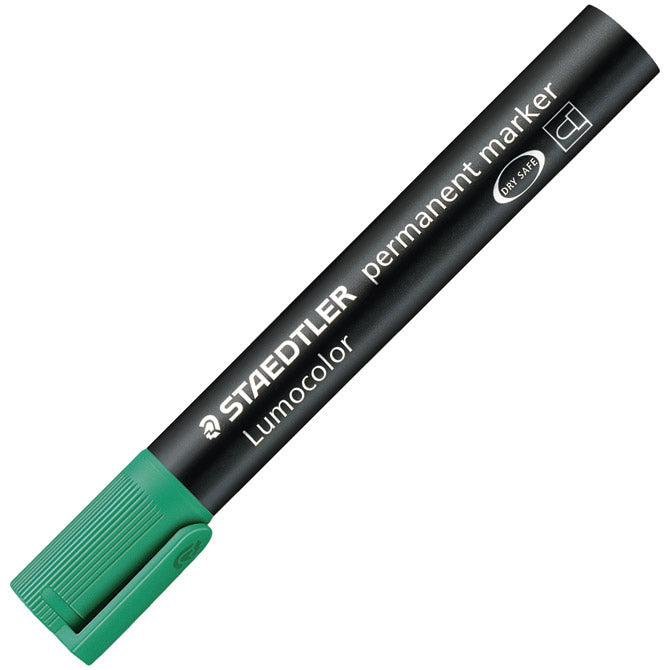 MARKER PERMANENTNI 2MM LUMOCOLOR STAEDTLER 352-5 ZELENI