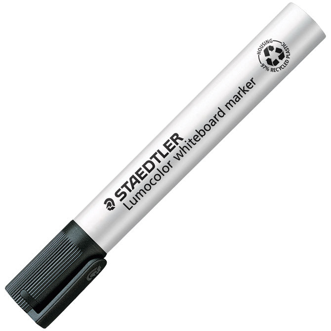 MARKER ZA BIJELU PLOČU 2-5MM RECIKLIRANI LUMOCOLOR STAEDTLER 351 B-9 CRNI