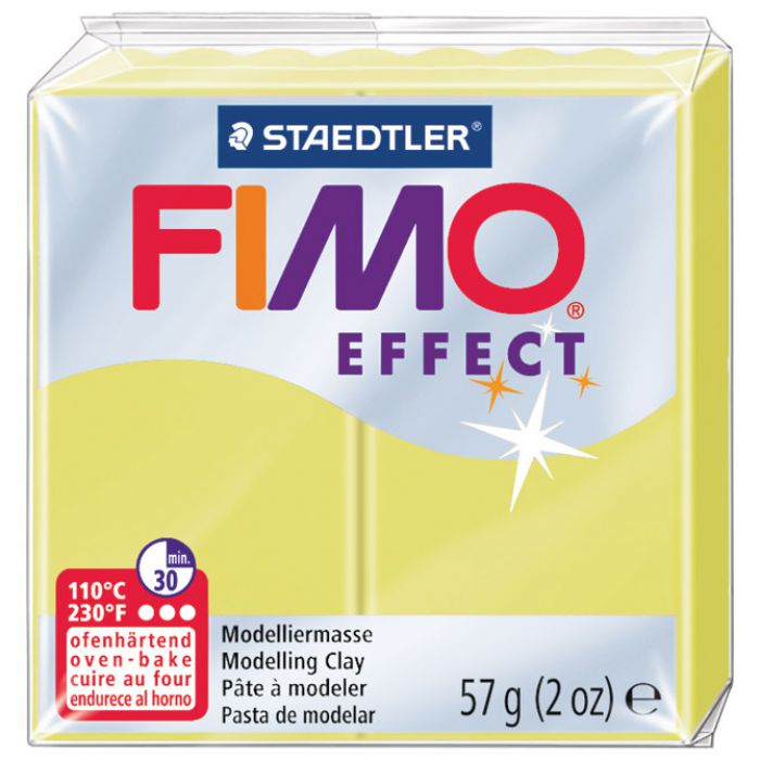 MASA ZA MODELIRANJE   57G FIMO EFFECT STAEDTLER 8020-106 DRAGI KAMEN - CITRIN * DO ISTEKA ZALIHA
