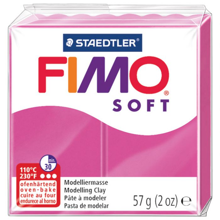 MASA ZA MODELIRANJE   57G FIMO SOFT STAEDTLER 8020-22 ROZA