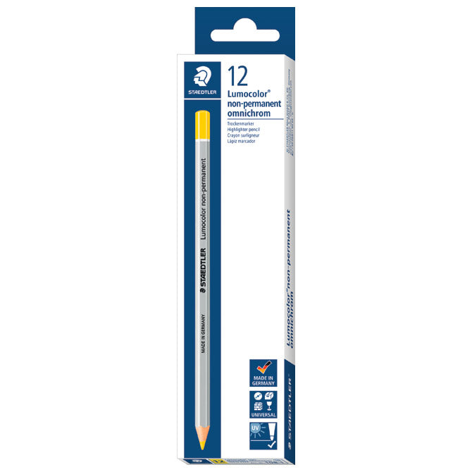 OLOVKA SPECIJALNA NEPERMANENTNA OMNICHROM PK12 STAEDTLER 108-1 ŽUTA