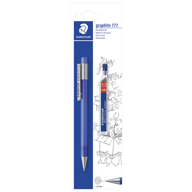 OLOVKA TEHNIČKA 0,5 MM GRAPHITE PLUS MINE STAEDTLER 7775SBK25D BLISTER