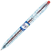 Roler gel 0,5mm steklenička do peresa begreen pilot bl-b2p-5-bg-ff-r rdeča