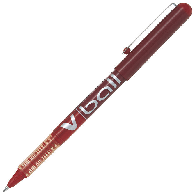 Roler 0,5mm v ball pilot bl-vb5-r rdeča