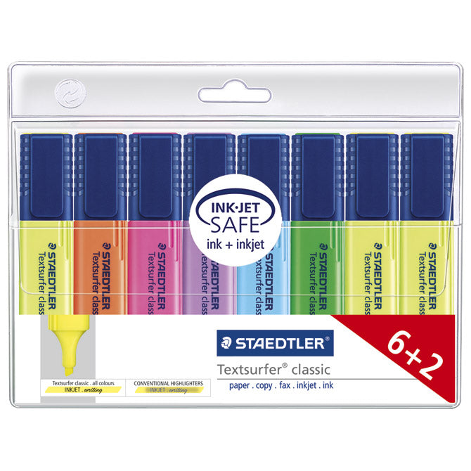 Označevalnik 1-5mm classic Staedtler 364 A WP8 8barv (6+2gratis)