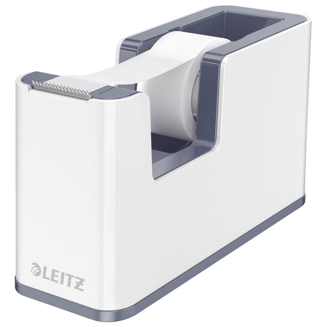 Stojalo s lepilnim trakom wow leitz 53641001 belo/sivo