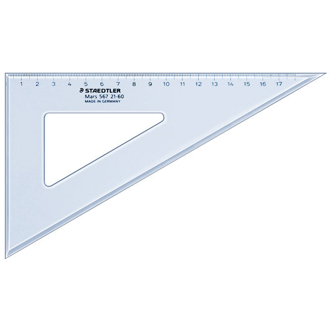 Pravokotnik 21cm 60° mars staedtler 567 21-60