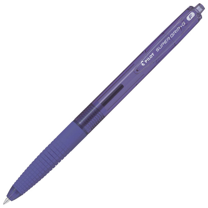 Kemični svinčnik super grip g retractable pilot bpgg-8r-f vijolična