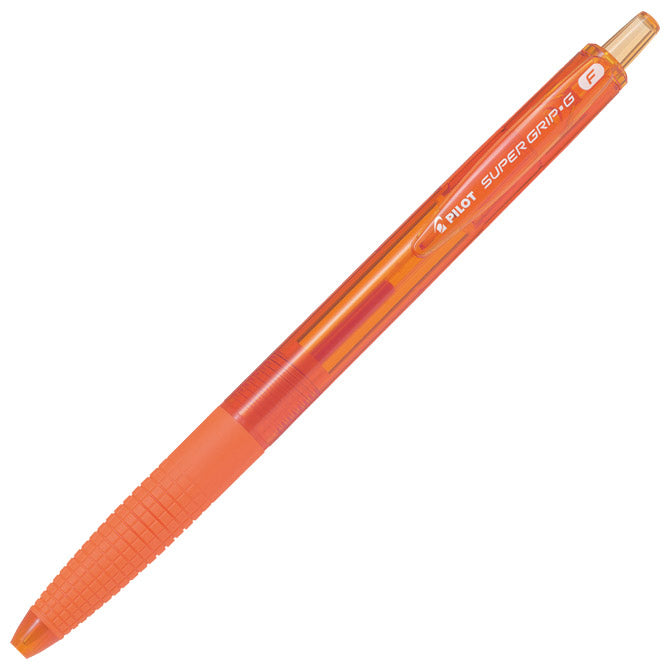 OLOVKA KEMIJSKA SUPER GRIP G RETRACTABLE PILOT BPGG-8R-F NARANČASTA!!