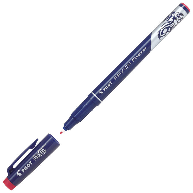 Flomaster 0,45mm frixion fineliner piši-briši pilot sw-ff-r rdeč