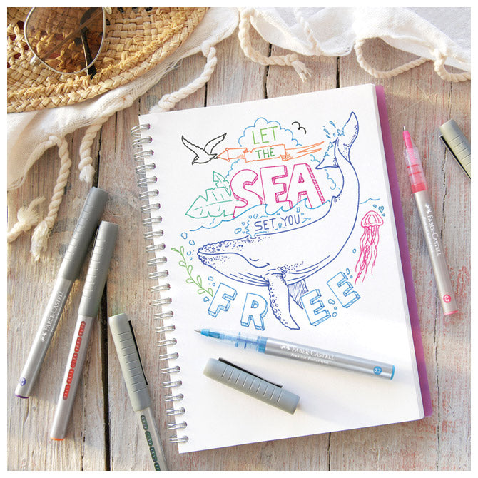 ROLER 0,2 MM MICRO (0,5 MM) FREE INK FABER-CASTELL 348501 PLAVI