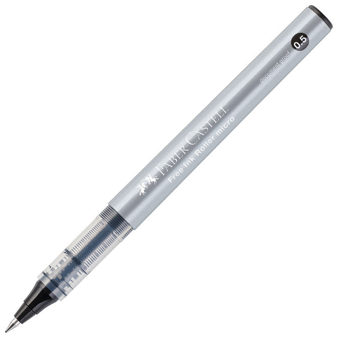 ROLER 0,2 MM MICRO (0,5 MM) FREE INK FABER-CASTELL 348502 CRNI