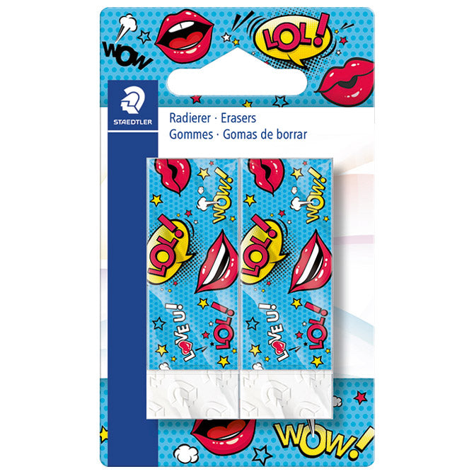RADIRKA RASOPLAST B20 PK2 COMIC STAEDTLER 526B2COBK2 BLISTER!!